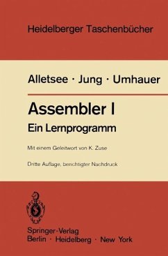 Assembler I (eBook, PDF) - Alletsee, Rainer; Jung, Horst; Umhauer, Gerd F.