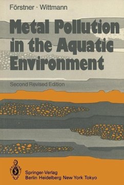 Metal Pollution in the Aquatic Environment (eBook, PDF) - Förstner, U.; Wittmann, G. T. W.