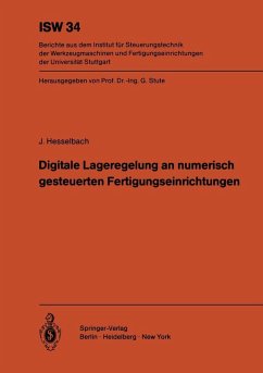 Digitale Lageregelung an numerisch gesteuerten Fertigungseinrichtungen (eBook, PDF) - Hesselbach, J.