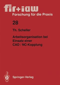 Arbeitsorganisation bei Einsatz einer CAD / NC - Kopplung (eBook, PDF) - Scheller, Thomas