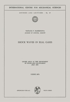 Cover Shock Waves in Real Gases (eBook, PDF)