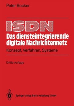 Cover ISDN - Das diensteintegrierende digitale Nachrichtennetz (eBook, PDF)