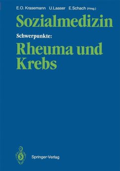 Cover Sozialmedizin Schwerpunkte: Rheuma und Krebs (eBook, PDF)