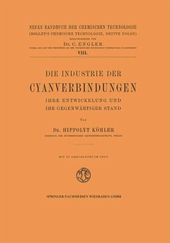 Die Industrie der Cyanverbindungen (eBook, PDF) - Köhler, Hippolyt