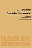 Formelles Steuerrecht (eBook, PDF)