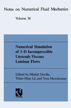 Cover Numerical Simulation of 3-D Incompressible Unsteady Viscous Laminar Flows (eBook, PDF)