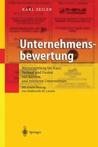 Cover Unternehmensbewertung (eBook, PDF)