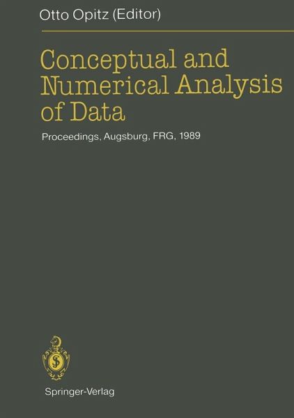 Conceptual and Numerical Analysis of Data (eBook, PDF) Conceptual and Numerical Analysis of Data (eBook, PDF)