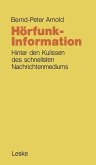 Hörfunk-Information (eBook, PDF)