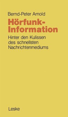 Cover Hörfunk-Information (eBook, PDF)