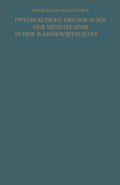 Physikalische Grundlagen der Meßtechnik in der Wärmewirtschaft (eBook, PDF) - Valentiner, Siegfried
