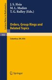 Proceedings of the Conference on Orders, Group Rings and Related Topics (eBook, PDF)