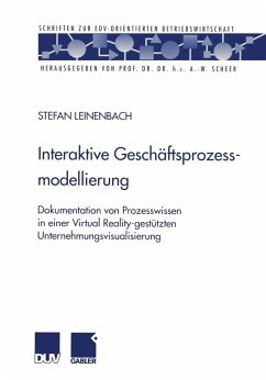 Interaktive Geschäftsprozessmodellierung (eBook, PDF) - Leinenbach, Stefan