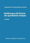 Einführung in die Theorie der qualitativen Analyse (eBook, PDF)