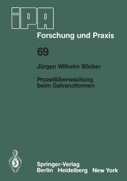 Prozeßüberwachung beim Galvanoformen (eBook, PDF) Prozeßüberwachung beim Galvanoformen (eBook, PDF)
