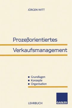Prozeßorientiertes Verkaufsmanagement (eBook, PDF) - Witt, Jürgen