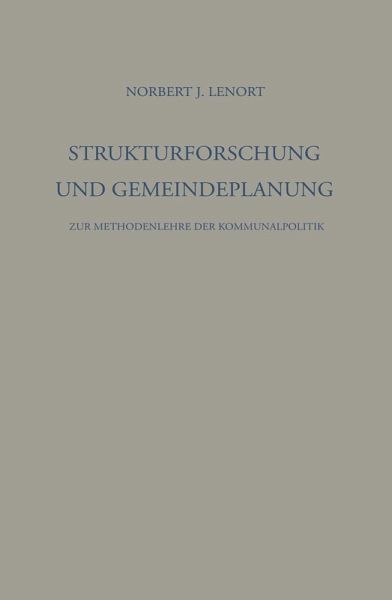 Strukturforschung und Gemeindeplanung (eBook, PDF)