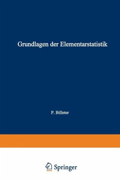 Grundlagen der Elementarstatistik (eBook, PDF) - Billeter, Ernesto Pietro