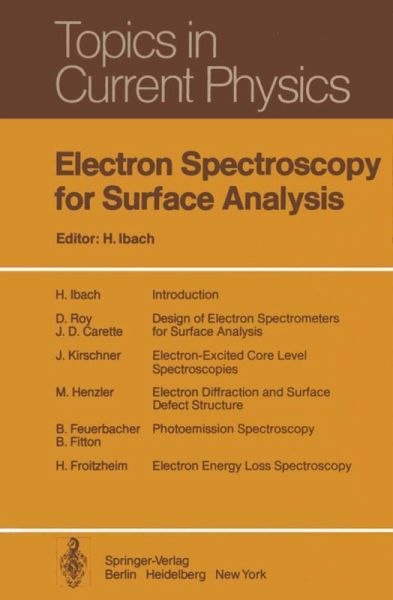 Electron Spectroscopy for Surface Analysis (eBook, PDF)