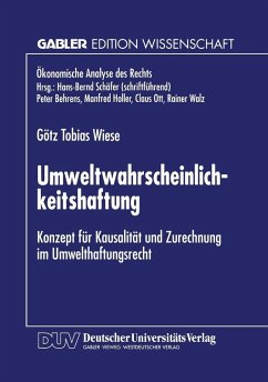 Umweltwahrscheinlichkeitshaftung (eBook, PDF)