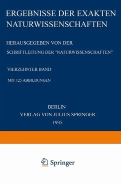 Cover Ergebnisse der Exakten Naturwissenschaften (eBook, PDF)