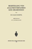 Beurteilung von Analysenverfahren und -Ergebnissen (eBook, PDF)