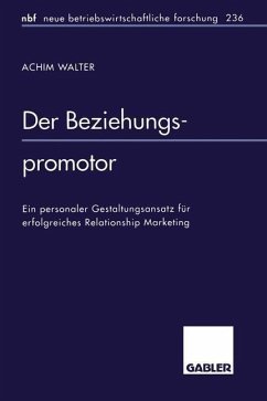 Der Beziehungspromotor (eBook, PDF) - Walter, Achim