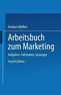 Arbeitsbuch zum Marketing (eBook, PDF) - Heribert, Meffert