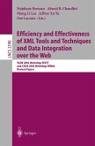 Efficiency and Effectiveness of XML Tools and Techniques and Data Integration over the Web (eBook, PDF)
