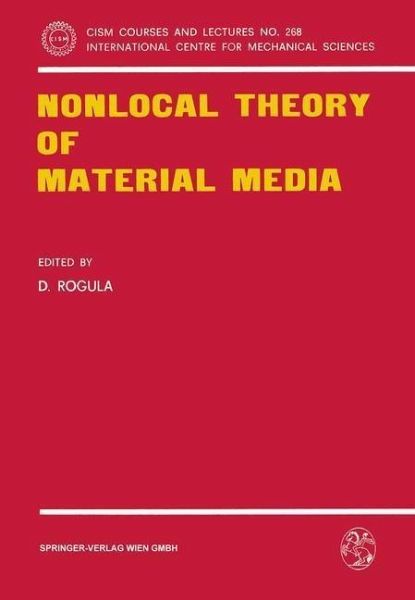 Nonlocal Theory of Material Media (eBook, PDF) Nonlocal Theory of Material Media (eBook, PDF)