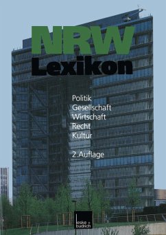 NRW-Lexikon (eBook, PDF) - Budrich, Barbara; Kost, Andreas; Sommer, Ulrike; Varwick, Johannes