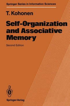Self-Organization and Associative Memory (eBook, PDF) - Kohonen, Teuvo