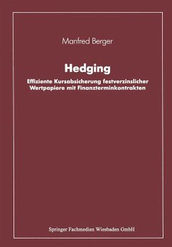 Hedging (eBook, PDF) - Berger, Manfred