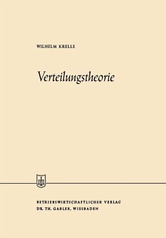 Verteilungstheorie (eBook, PDF) - Krelle, Wilhelm