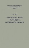 Einführung in die allgemeine Informationstheorie (eBook, PDF)
