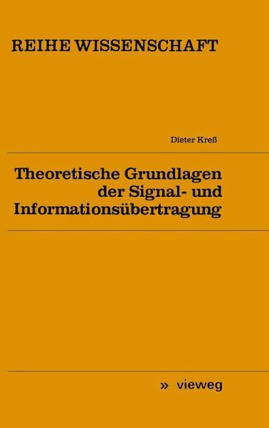 Theoretische Grundlagen der Signal- und Informationsübertragung (eBook, PDF)