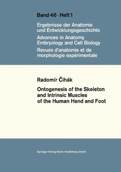 Cover Ontogenesis of the Skeleton and Intrinsic Muscles of the Human Hand and Foot (eBook, PDF)