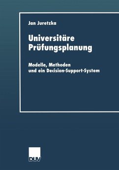 Universitäre Prüfungsplanung (eBook, PDF) - Juretzka, Jan