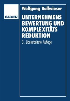 Unternehmensbewertung und Komplexitätsreduktion (eBook, PDF) - Ballwieser, Wolfgang