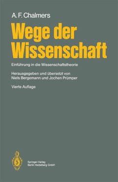 Cover Wege der Wissenschaft (eBook, PDF)