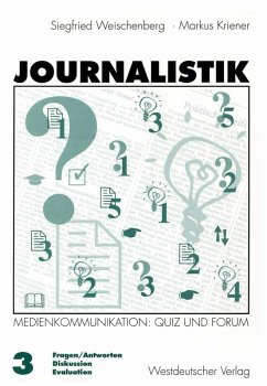 Journalistik (eBook, PDF) - Kriener, Markus