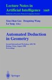 Automated Deduction in Geometry (eBook, PDF)