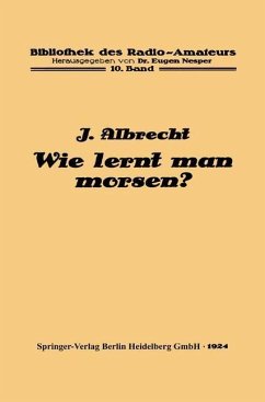 Wie lernt man morsen? (eBook, PDF) - Albrecht, Julius