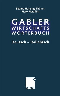 Dizionario Economico-Commerciale / Wirtschaftswörterbuch (eBook, PDF) - Hartung-Thönes, Sabine; Pierallini, Piero