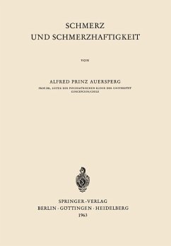 Schmerz und Schmerzhaftigkeit (eBook, PDF) - Auersperg, A.