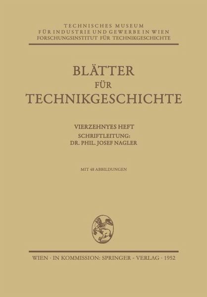 Blätter für Technikgeschichte (eBook, PDF)