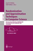 Randomization and Approximation Techniques in Computer Science (eBook, PDF)