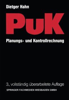 Planungs- und Kontrollrechnung - PuK (eBook, PDF) - Hahn, Dietger