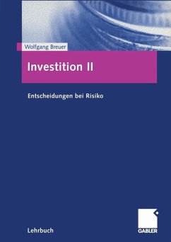 Investition II (eBook, PDF) - Breuer, Wolfgang