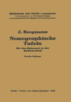 Cover Nomographische Tafeln für den Gebrauch in der Radiotechnik (eBook, PDF)